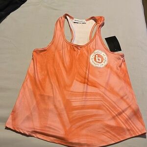 Burn Boot Camp Tie Dye Racerback Tank, NWT